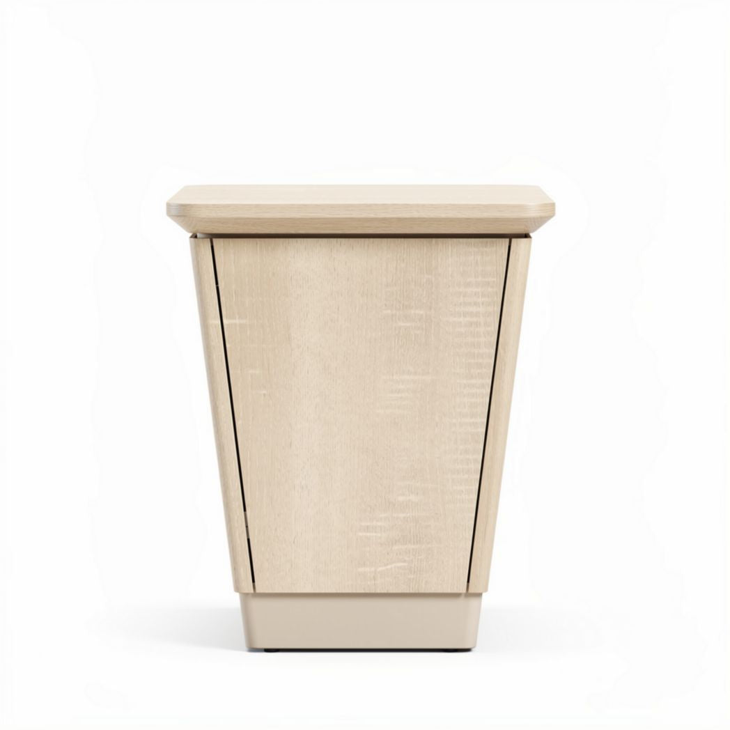 Solid Wood Square Side Table for Living Room Use – 40 x 40 x 45cm