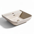 Ceramic Bathroom Sink with Integrated Overflow – Suitable for Vanity Use – 40 x 40 x 15cm