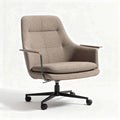 Fabric Office Chair with Armrests – Suitable for Workspaces – Made of Textile and Metal – 80 x 80 x 100cm