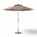 Outdoor Patio Umbrella with LED Lights – Provides Shade and Ambiance – Steel and Fabric Construction – 250 x 250 x 250cm