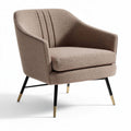 Velvet Accent Chair for Living Room and Lounge Use – 80 x 80 x 75cm